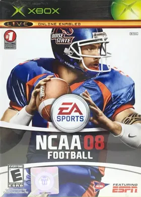 NCAA Football 08 (USA) box cover front